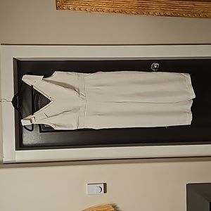 RW&CO White Crepe Jumpsuit